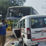 ಚಾಲಕನ ನಿಯಂತ್ರಣ ತಪ್ಪಿ ಮನೆಗೆ ನುಗ್ಗಿದ ಬಸ್